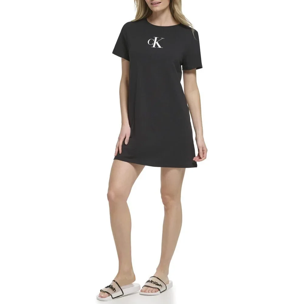 Calvin Klein Women's Black Swim Cover-Up M